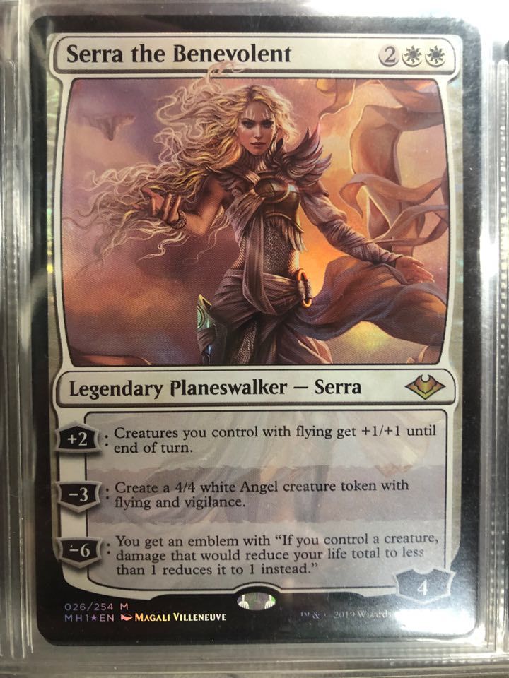 新品】☆Foil☆モダンホライゾン《慈悲深きセラ/Serra the Benevolent