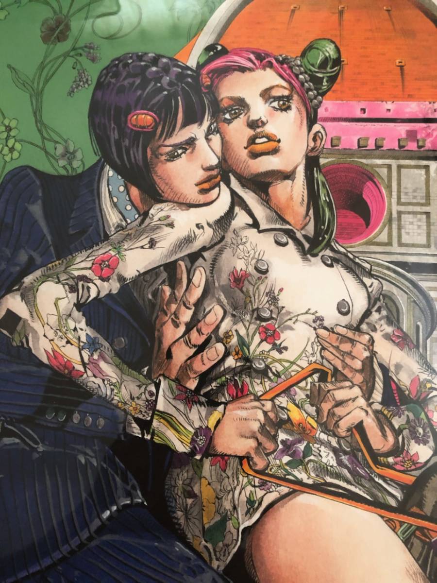 ジョジョの奇妙な冒険 複製原画 ブチャラティ 徐倫 ジョジョ展 JOJOの