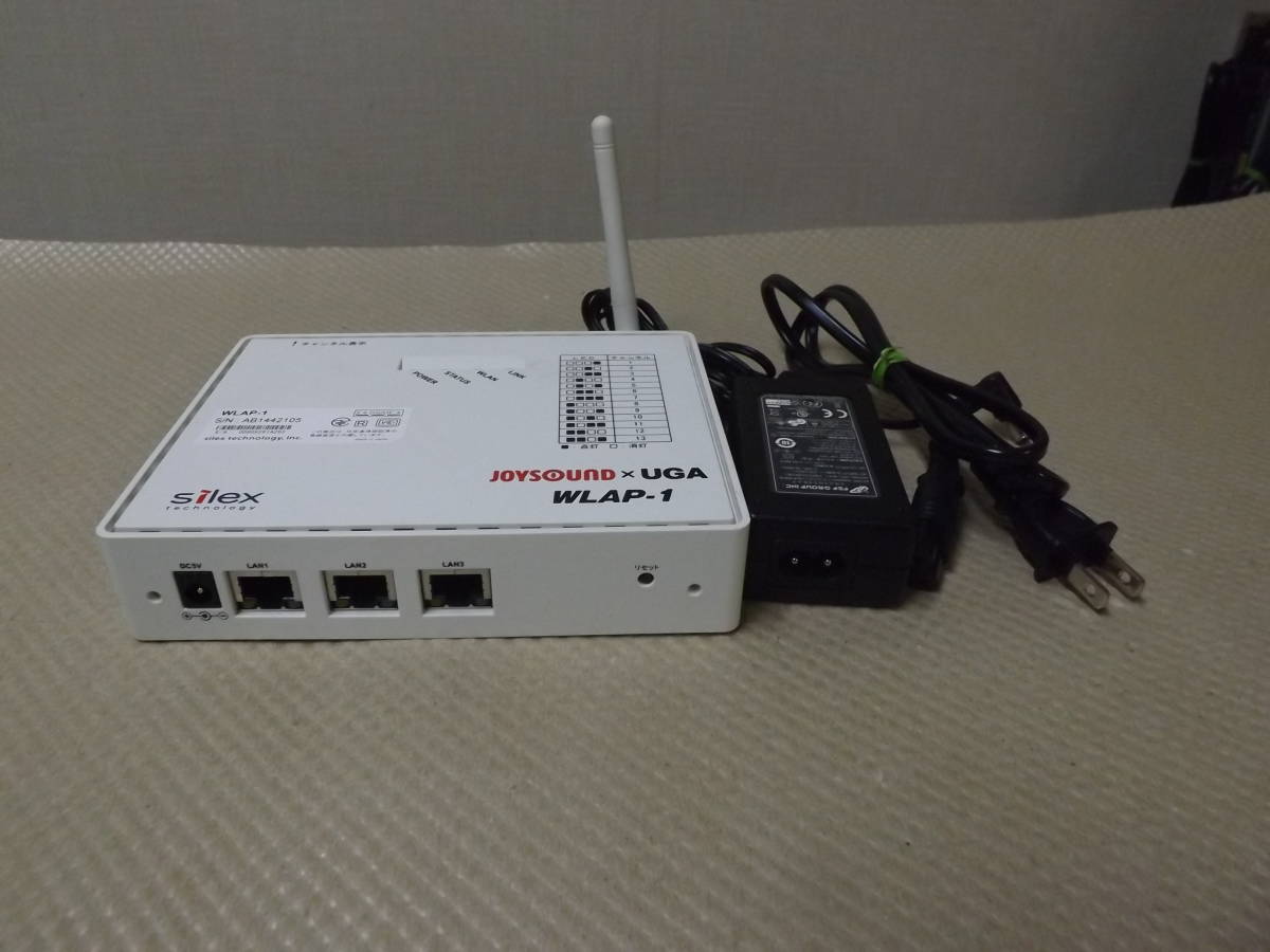 エクシング アクセスポイント WLAP-1 1台 マニュアル付き ZX-WLAP-(1