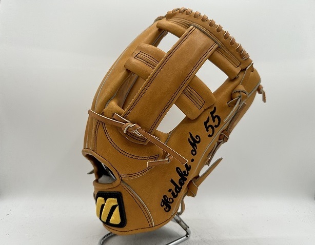未使用に近い】ミズノプロ 硬式外野手用グローブ 松井秀喜モデル