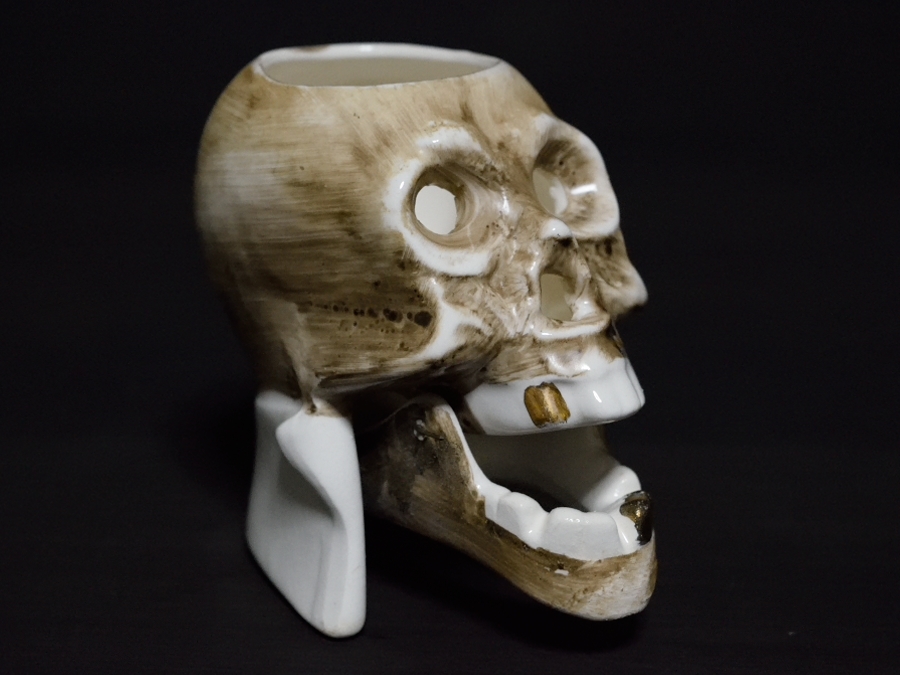 ビンテージ50s Japan スカル 髑髏 骸骨 灰皿 ネイバーフッド 死神