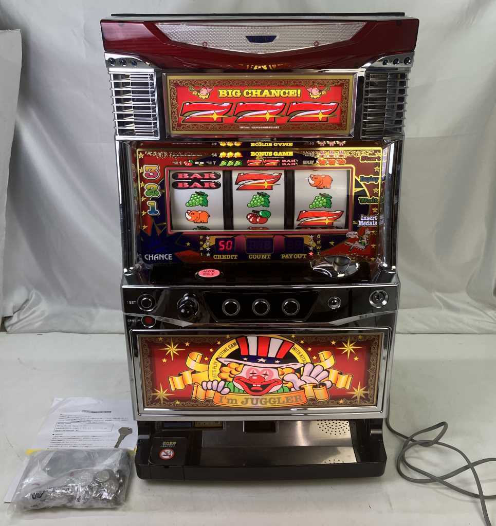 ニューアイムジャグラー EX-KT 5号機 実機 ニューアイムジャグラーEX