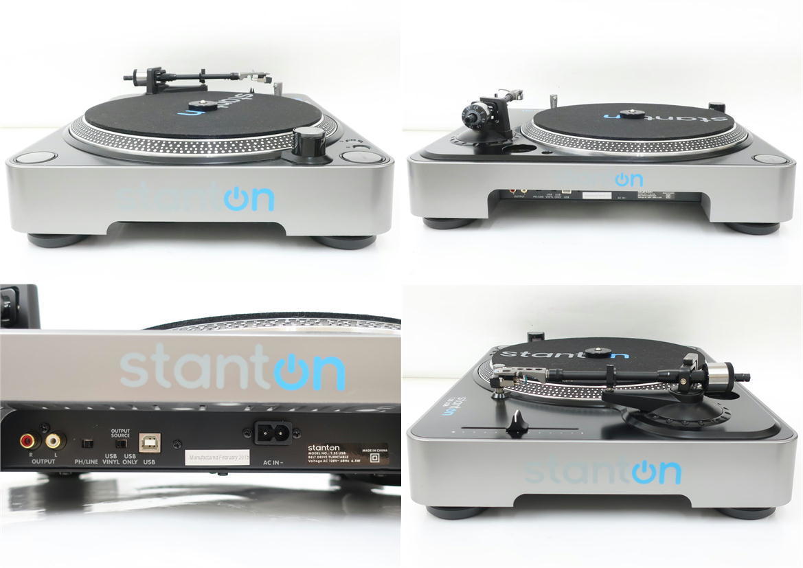 Stanton T.55 USB ターンテーブル DJ機器 レコードプレイヤー