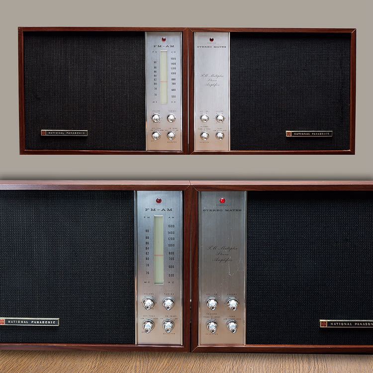 FMがステレオで聞ける真空管ラジオ ナショナルパナソニックRE-760 RE