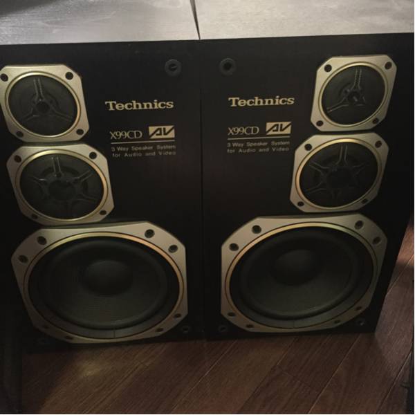 テクニクス 3Way スピーカー ペア SB-F75 希少 Technics テクニクス