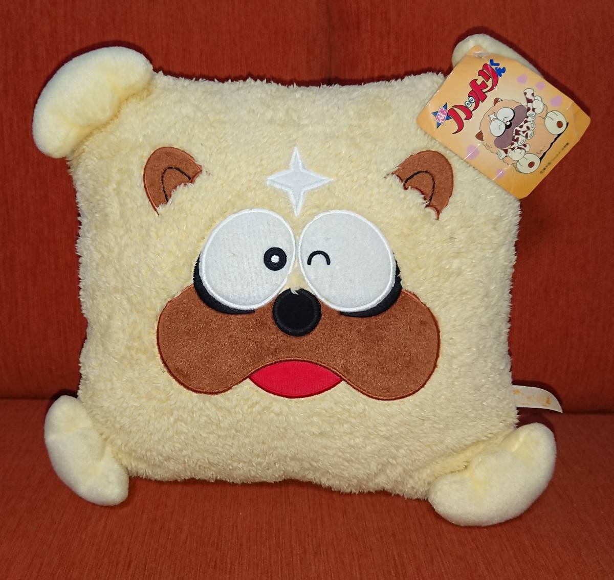 超希少レア 忍者ハットリくん 獅子丸 ぜんまい式 ぬいぐるみ 当時品