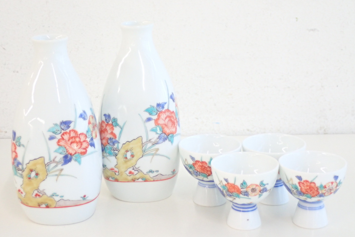 十三代 酒井田柿右衛門 錦牡丹文香炉 共箱 東Y8-0105☆2Fトヒカ 十三代