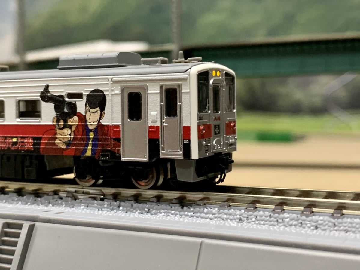 ルパン三世 ラッピングトレイン JRキハ54形500番代 機器更新車 ルパン