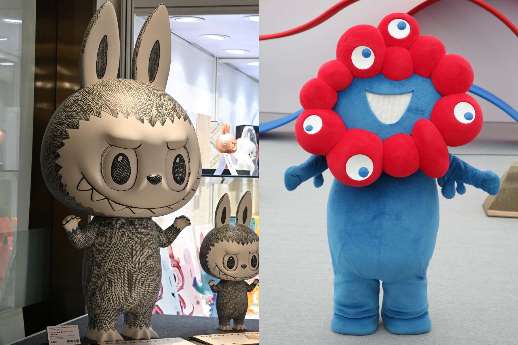 ミャクミャクがラブブとコラボ】特製フィギュアの入手方法は？（大阪