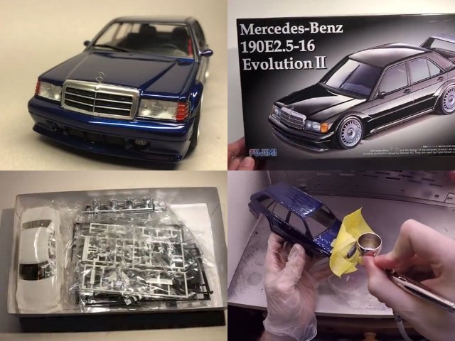 プラモデルで実現した幻の1台、メルセデス・ベンツ「190E EVO II