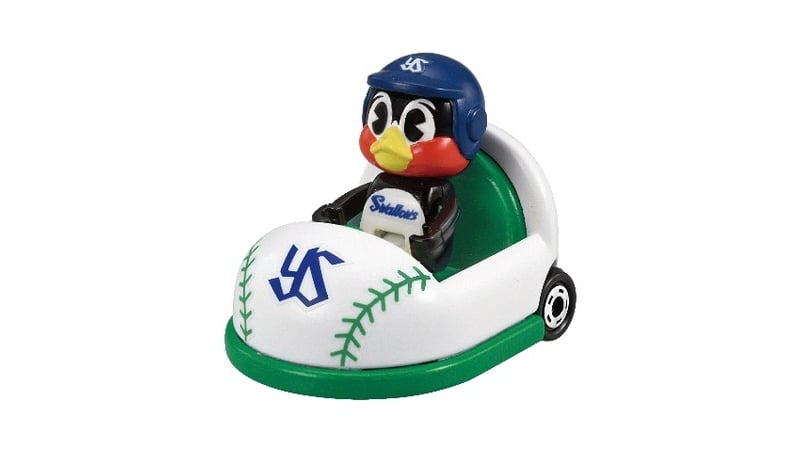 トミカ」×「プロ野球」12球団勢ぞろい！ 野球ボール風のオリジナルカー