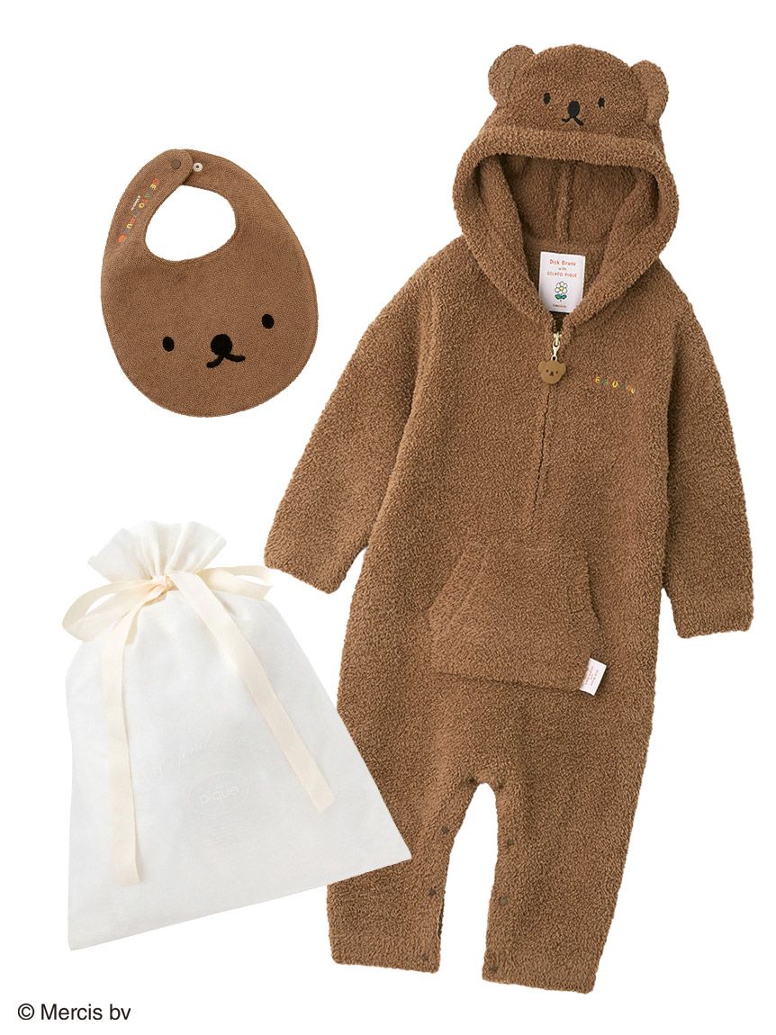 ラッピング済み】【Dick Bruna】【BABY】ベビモコロンパース＆パイル