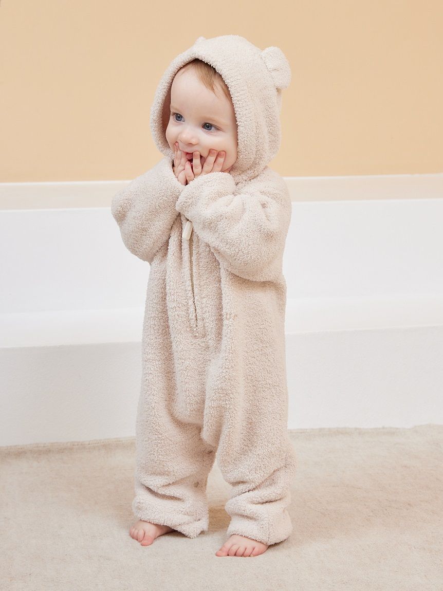 限定カラーあり】【BABY】パウダーベアロンパース(ロンパース)｜ルーム