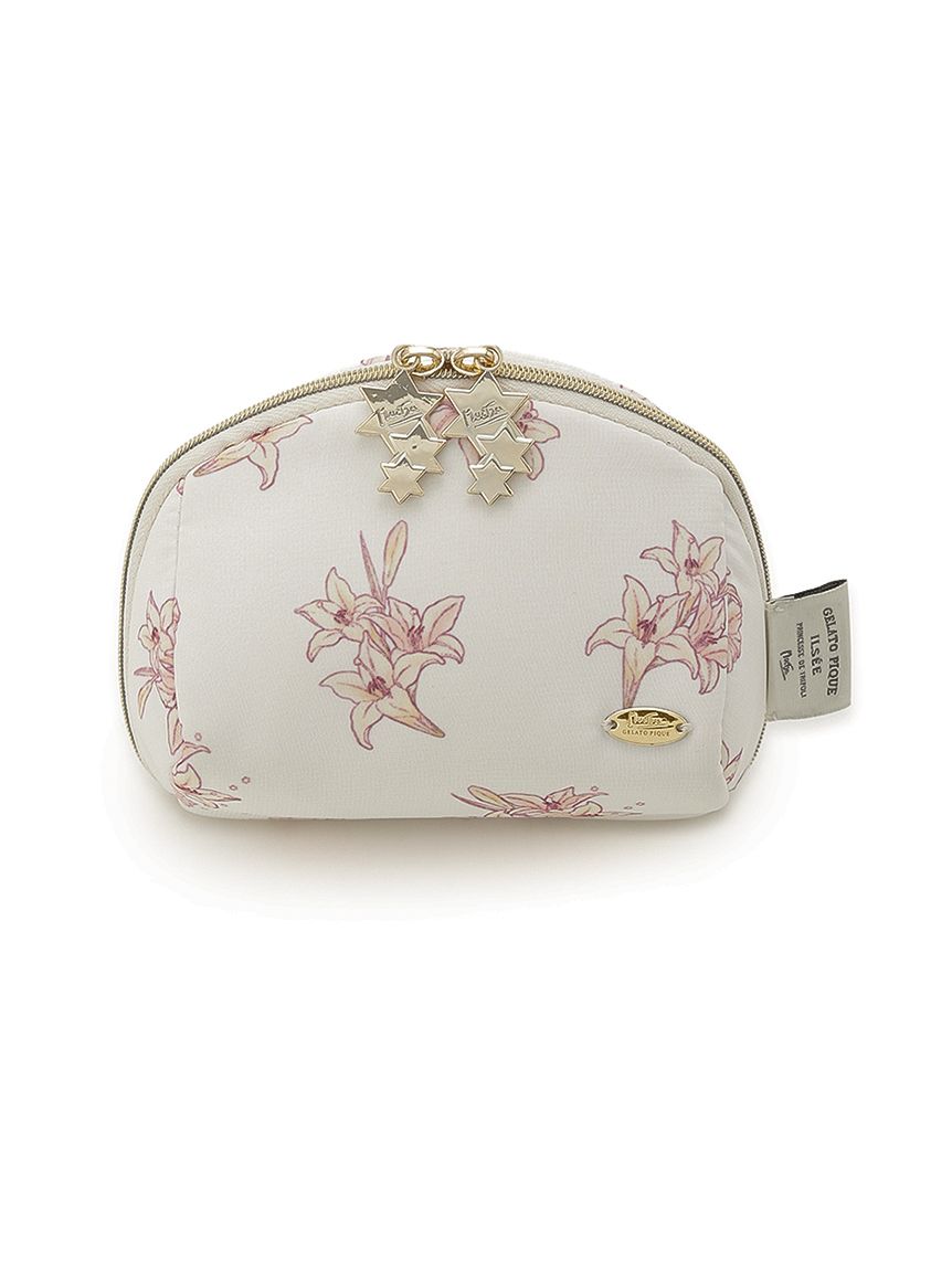 MUCHA】リリー柄ポーチ(ポーチ)｜ルームウェア・パジャマ通販の