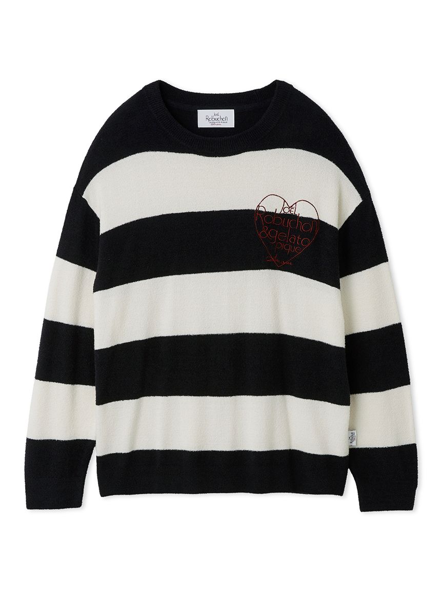 JOEL ROBUCHON】【HOMME】スムーズィーシルクプルオーバー(ニットプル