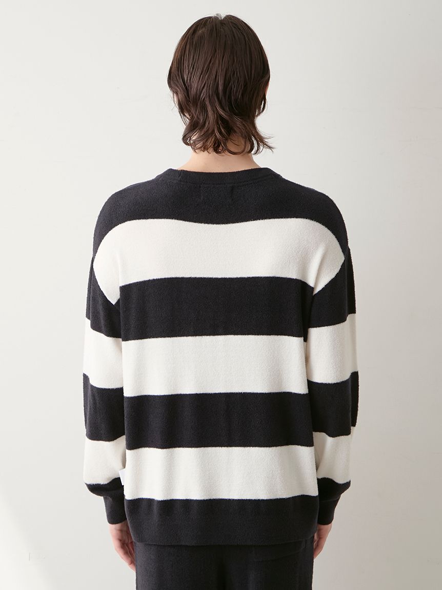 JOEL ROBUCHON】【HOMME】スムーズィーシルクプルオーバー(ニットプル