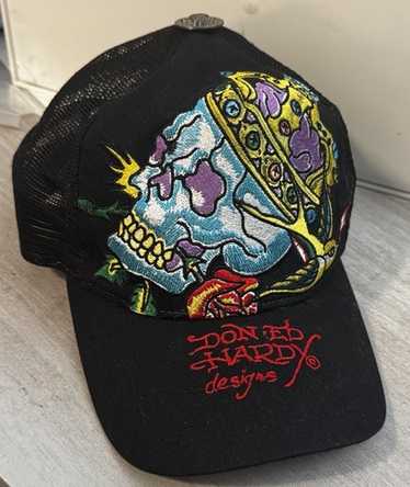 Y2k ed hardy cap - Gem