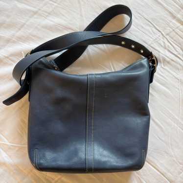 Vintage coach navy shoulder - Gem