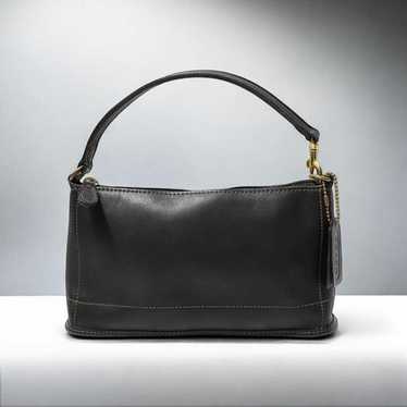 Vintage 90s black coach handbag - Gem