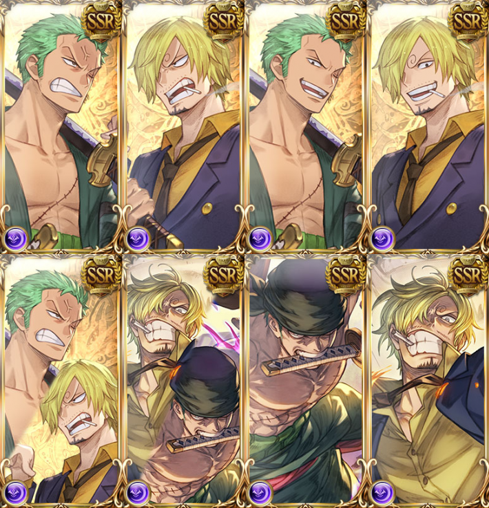 ワンピース リヴァイブルモーメント ゾロ サンジ ゾロサン公式