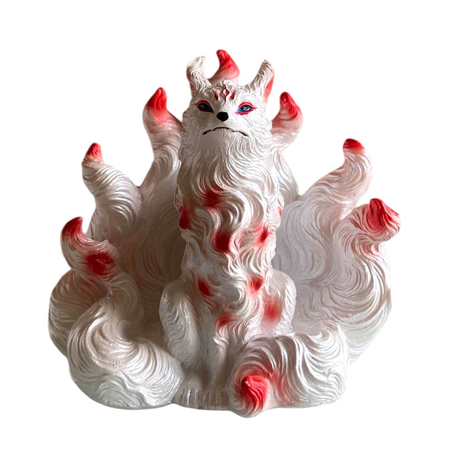 九尾の狐 置き物 インテリア 屋内 屋外 狐 九尾 プレゼント 贈り物