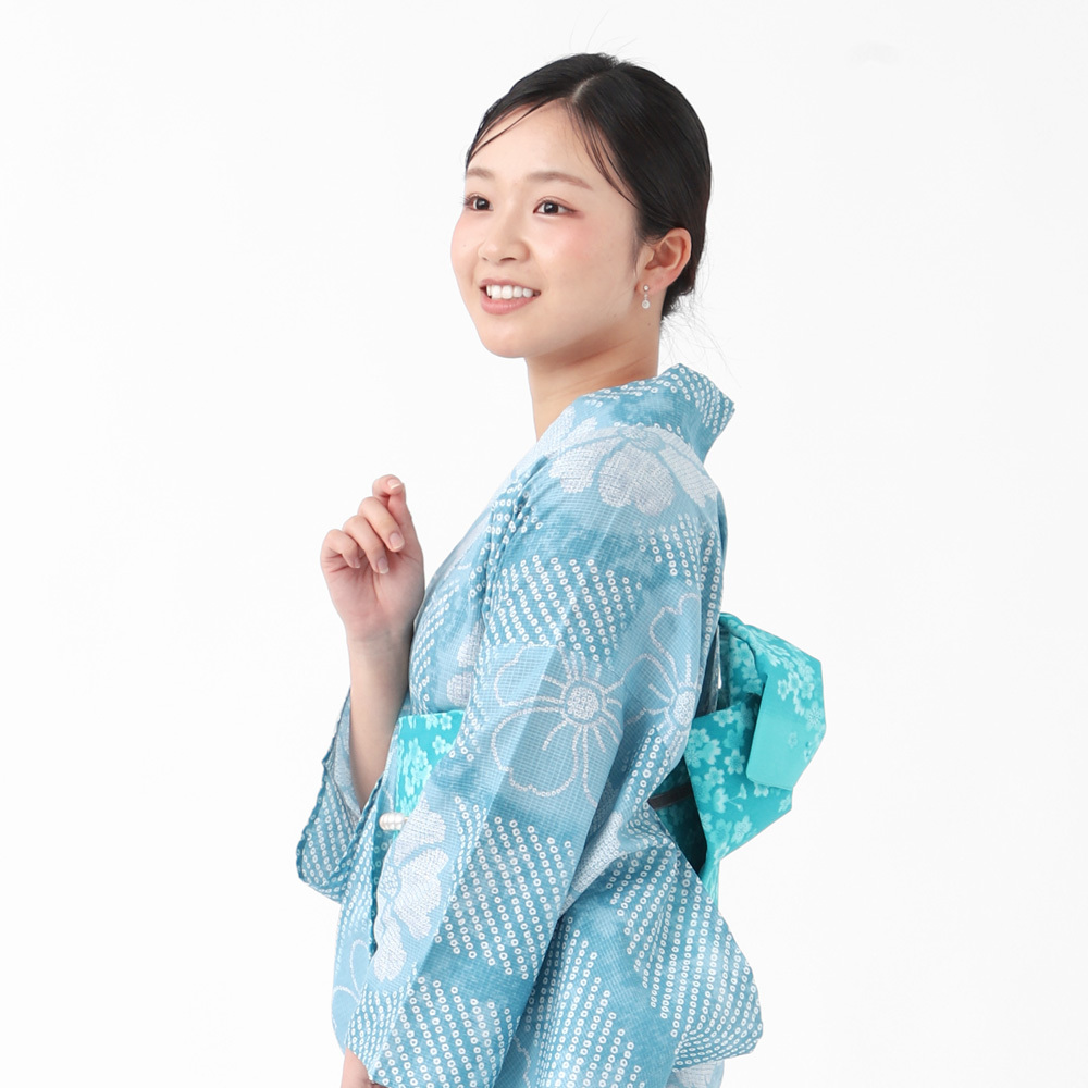 二部式浴衣 作り帯 2点 セット セパレートタイプ 簡単 着付け 【 2025