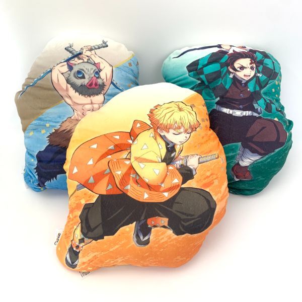 鬼滅の刃 ダイカットクッション 善逸 クッション インテリア