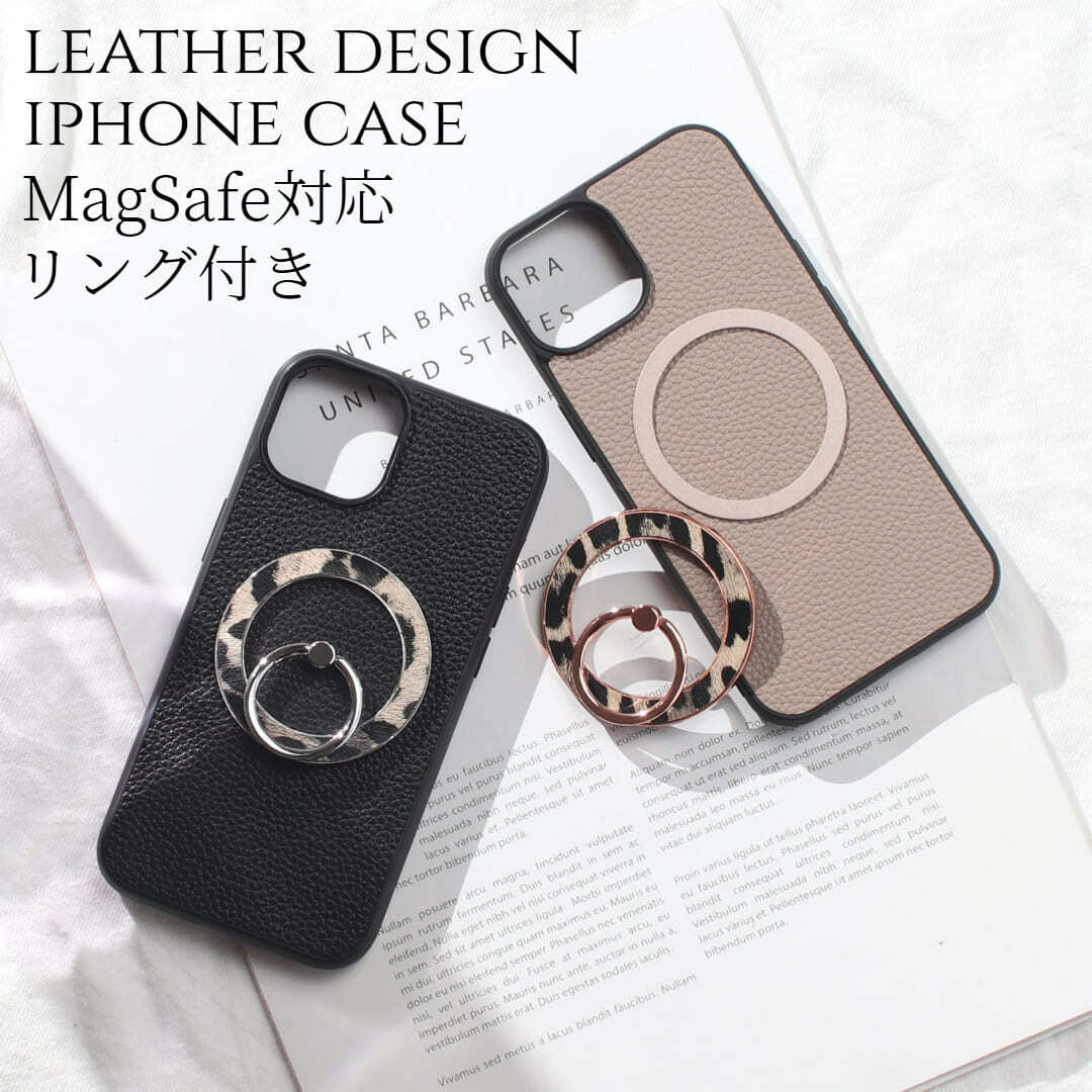iphone14 ケース リング付き magsafe マグセーフ iphone14Pro