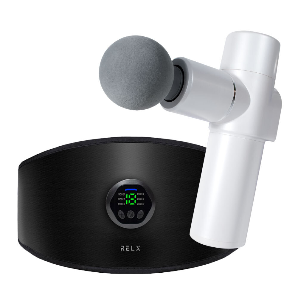 10%OFF トータルボディケアmini EMSベルト セット 【RELX公式】 送料