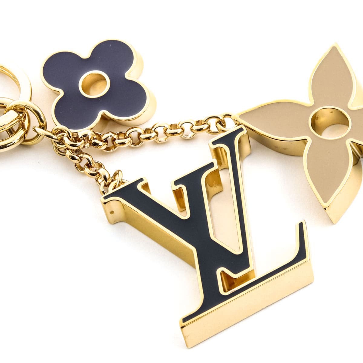 ルイヴィトン バッグチャーム キーホルダー フルール ドゥ モノグラム