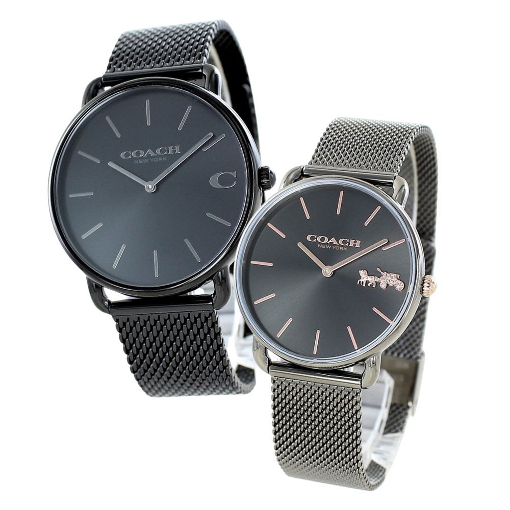 ショッパー付き ブランド コーチ ペアウォッチ 夫婦 両親 カップル