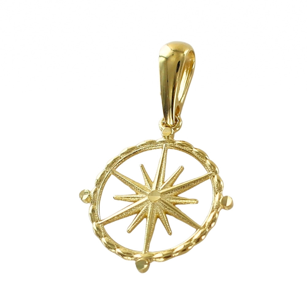 K18 18金 ネックレスチャーム 星 ゴールド ペンダントトップ