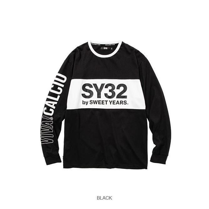 ロンT 長袖 Tシャツ SY32 by sweet years TNS1753 EXCHANGE CALCIO L/S