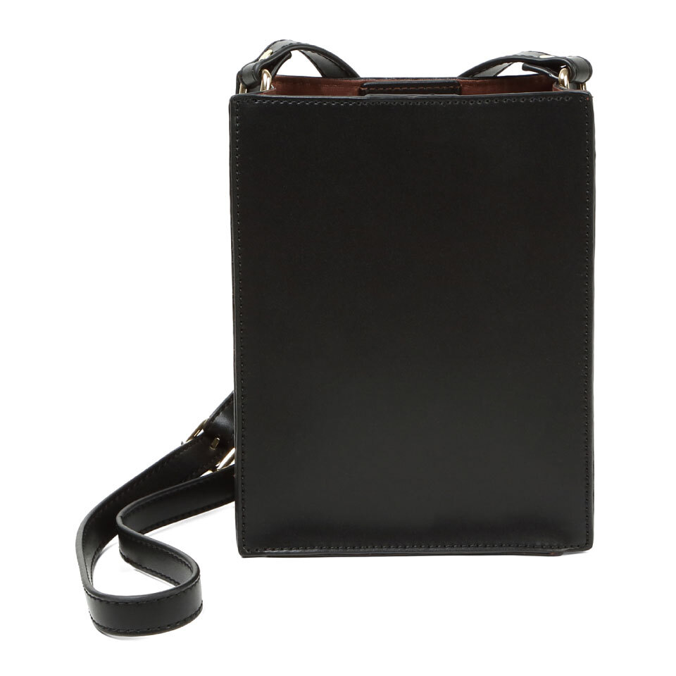 ショルダーバッグ スクエア レディース ミニショルダー 縦型 レザー 革