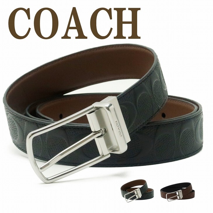 コーチ COACH ベルト メンズ ブラック 黒 91309 ブランド 人気