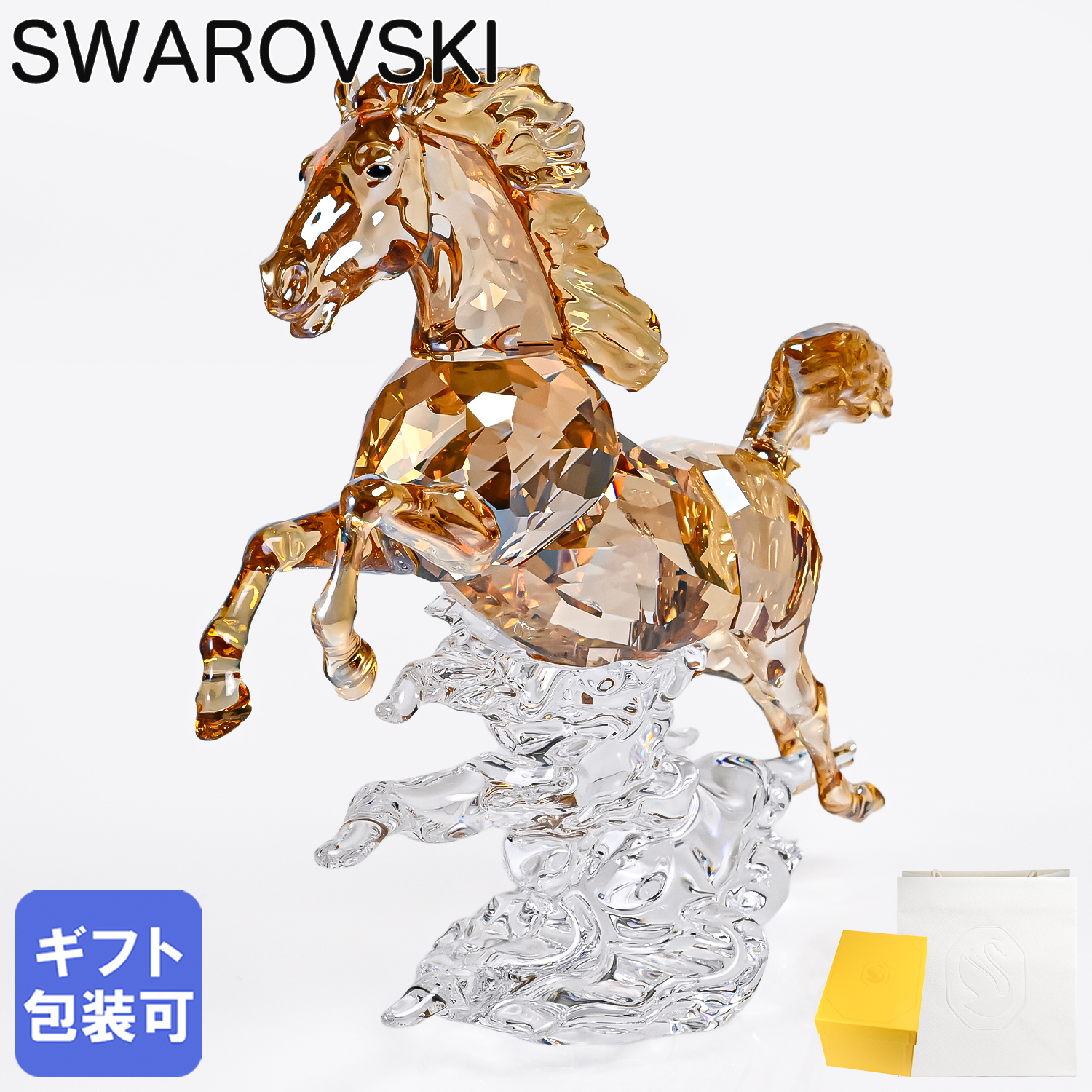 スワロフスキー SWAROVSKI クリスタルフィギュア フィギュリン Asian