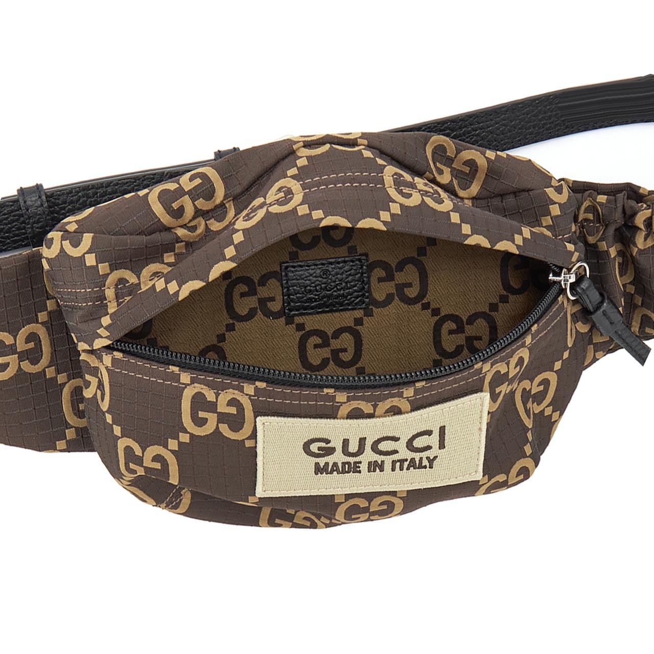 グッチ GUCCI 767934 FACPM 9441 ベルトバッグ ブラウン系 エコ