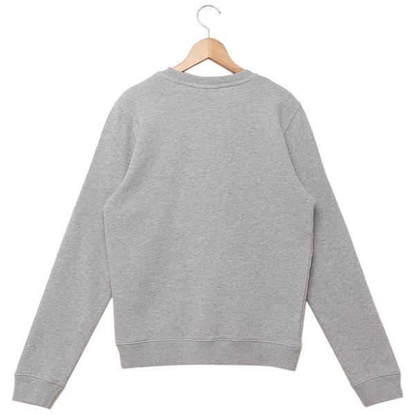 メゾンキツネ スウェット フォックスヘッド パッチ グレー レディース