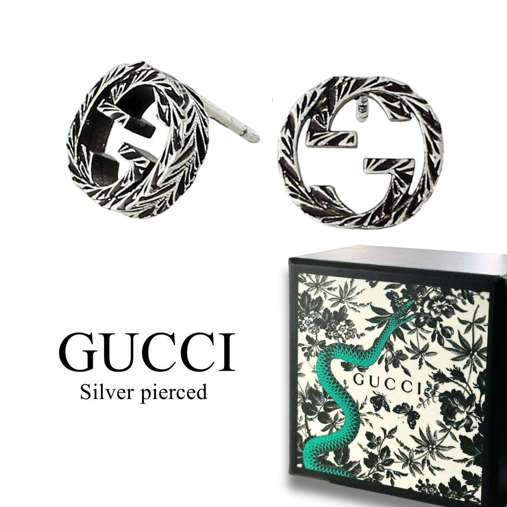 グッチ ピアス シルバー925 ブランド メンズ 父の日 レディース 母の日