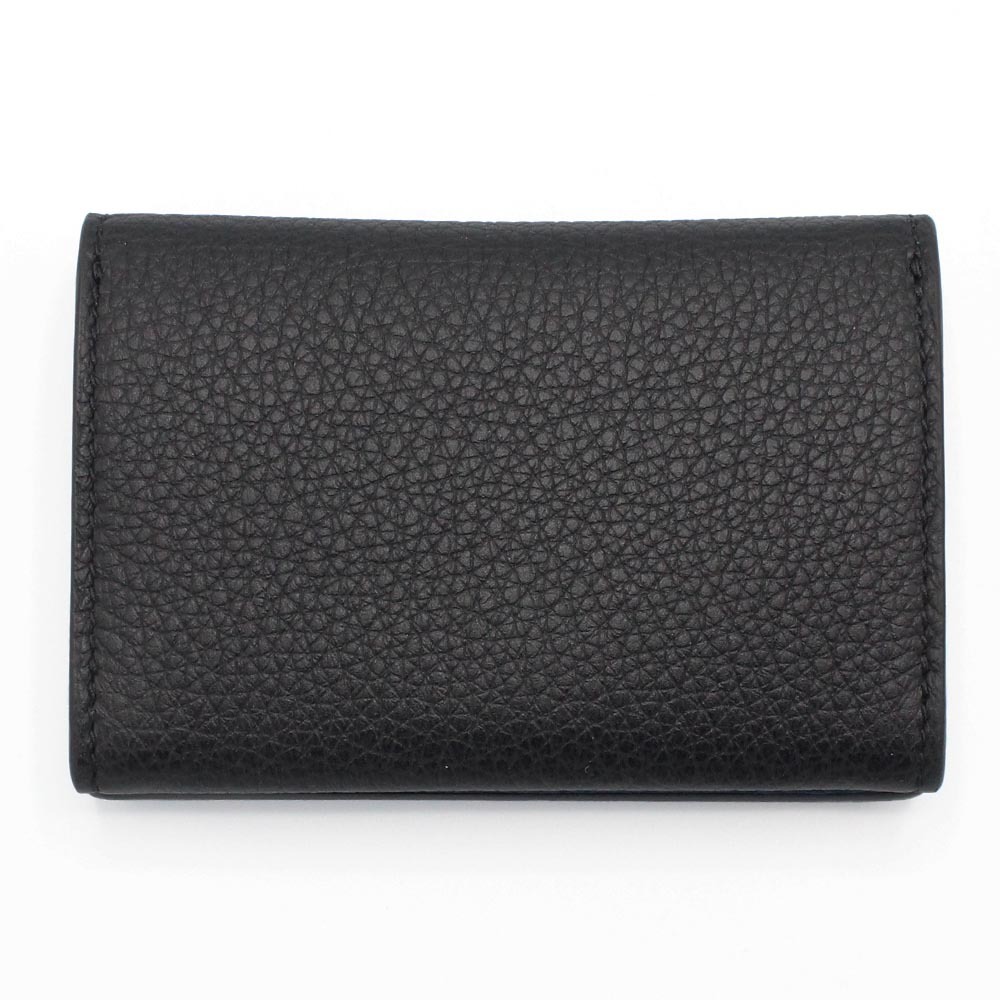 グッチ GUCCI カードケース 739389 0AAAZ 1199 ブラック 内面ブルー