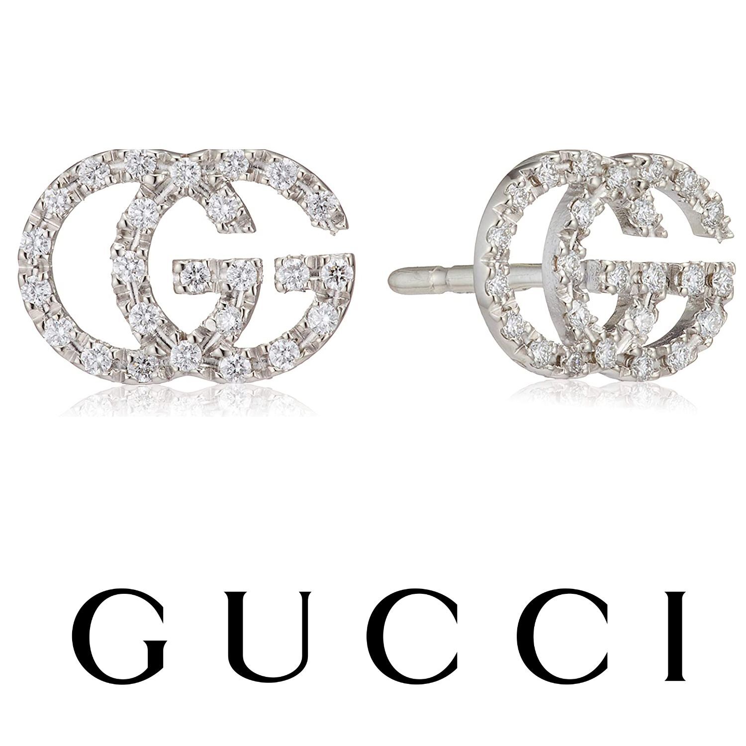 GUCCI グッチ ピアス 両耳用 INTERLOCKING G インターロッキングG