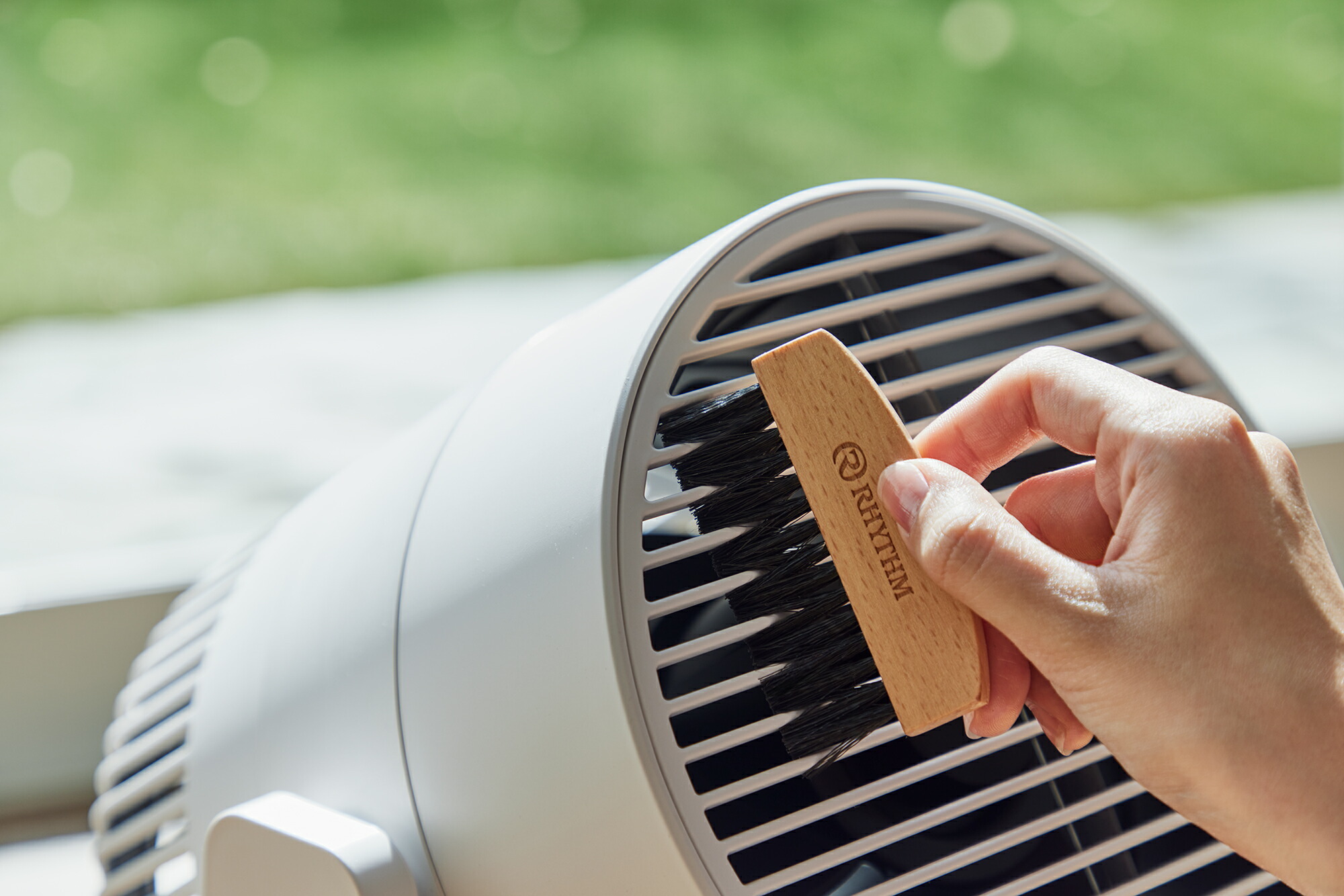 リズム公式】サーキュレーター (40畳対応) 小型 静音 大風量 【丸洗い