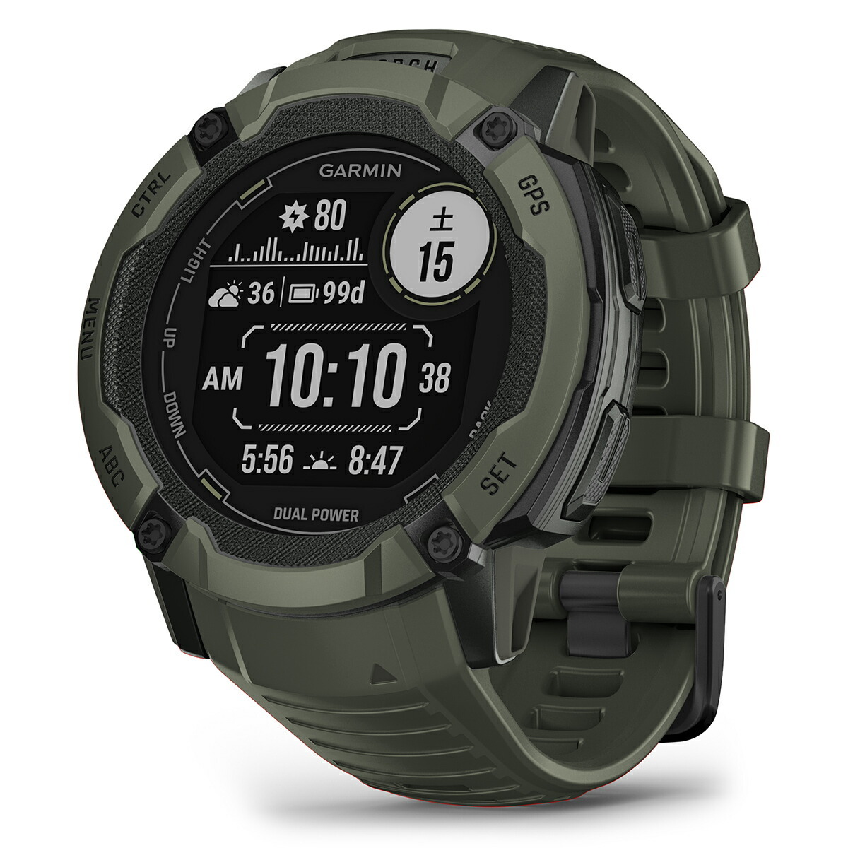 ガーミン GARMIN Instinct 2X Dual Power インスティンクト2X デュアル