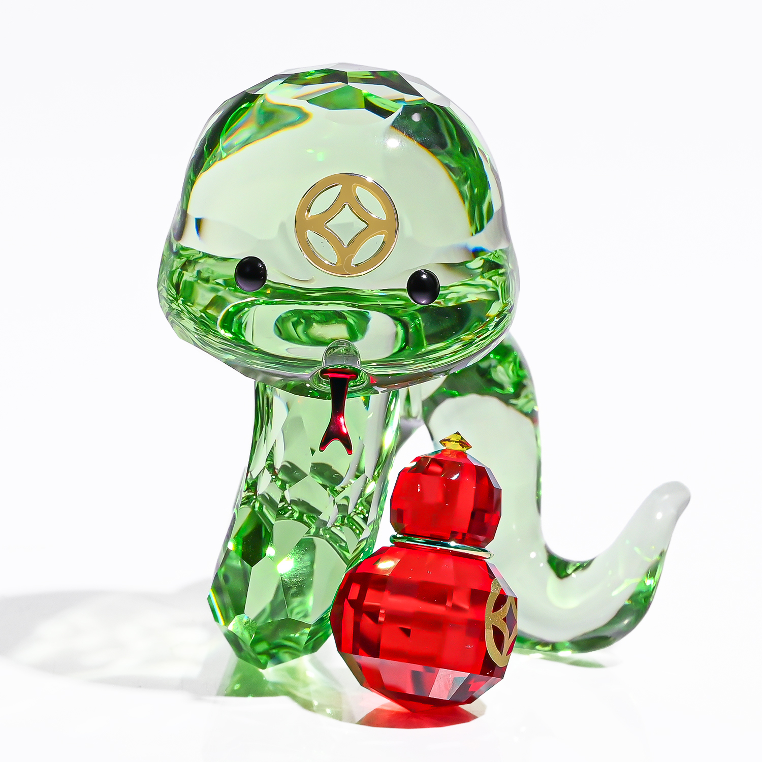 スワロフスキー SWAROVSKI クリスタルフィギュア アジアシンボル Asian