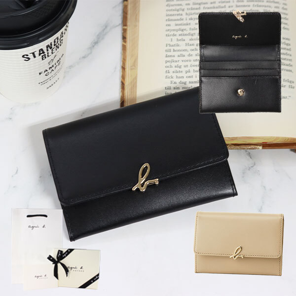 アニエスベー agnesb.VOYAGE カードケース 名刺入れ レディース IW03C