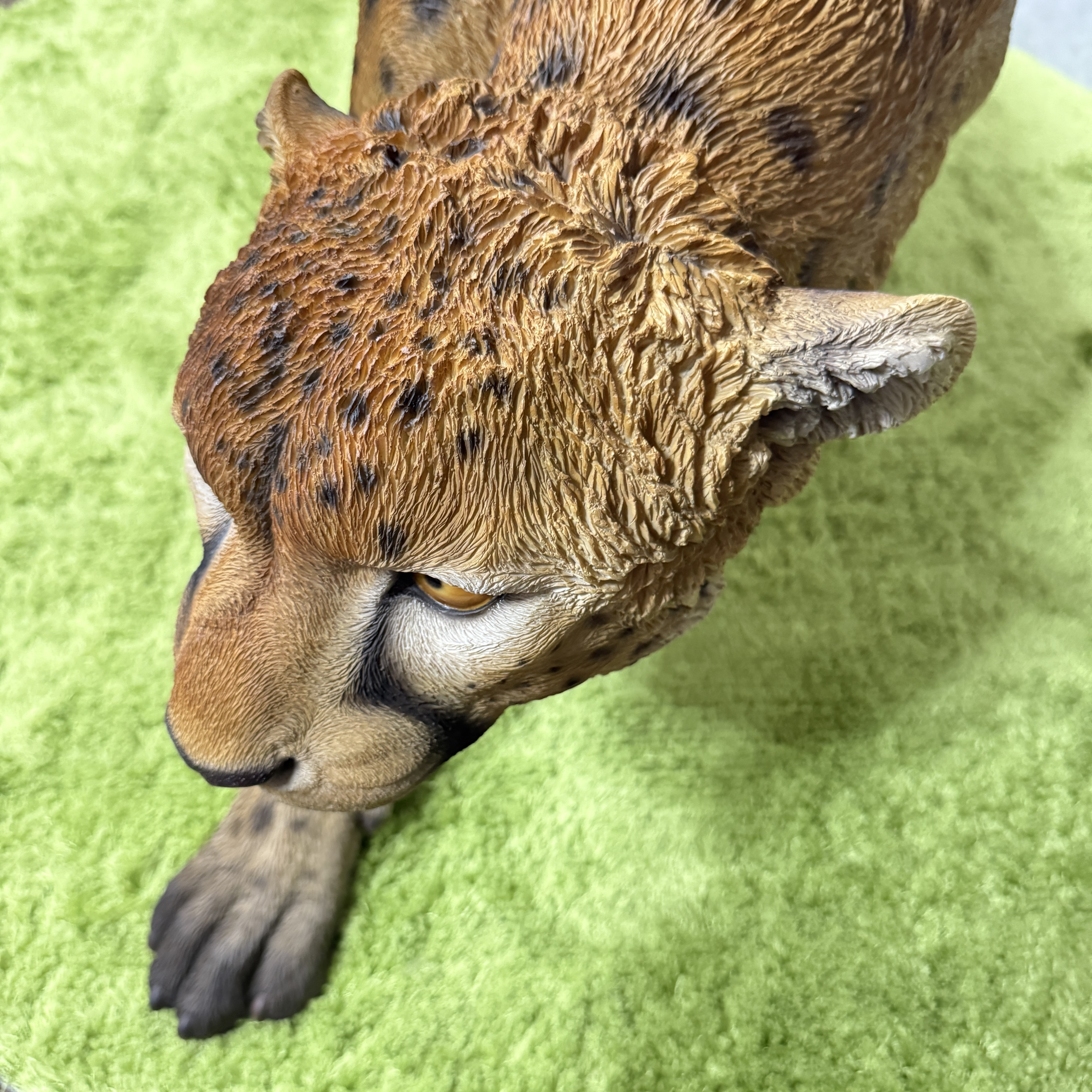 置物 歩くチーター 特大 高さ49.5cm woobia ウービア 大きい かわいい