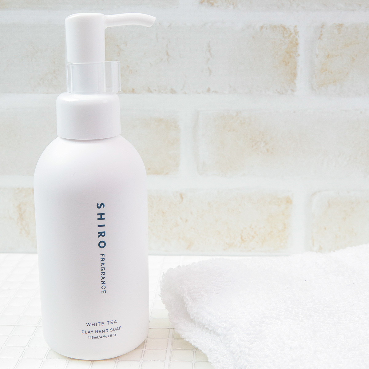 shiro ホワイトティー クレイ ハンドソープ 145ml ハンドソープ