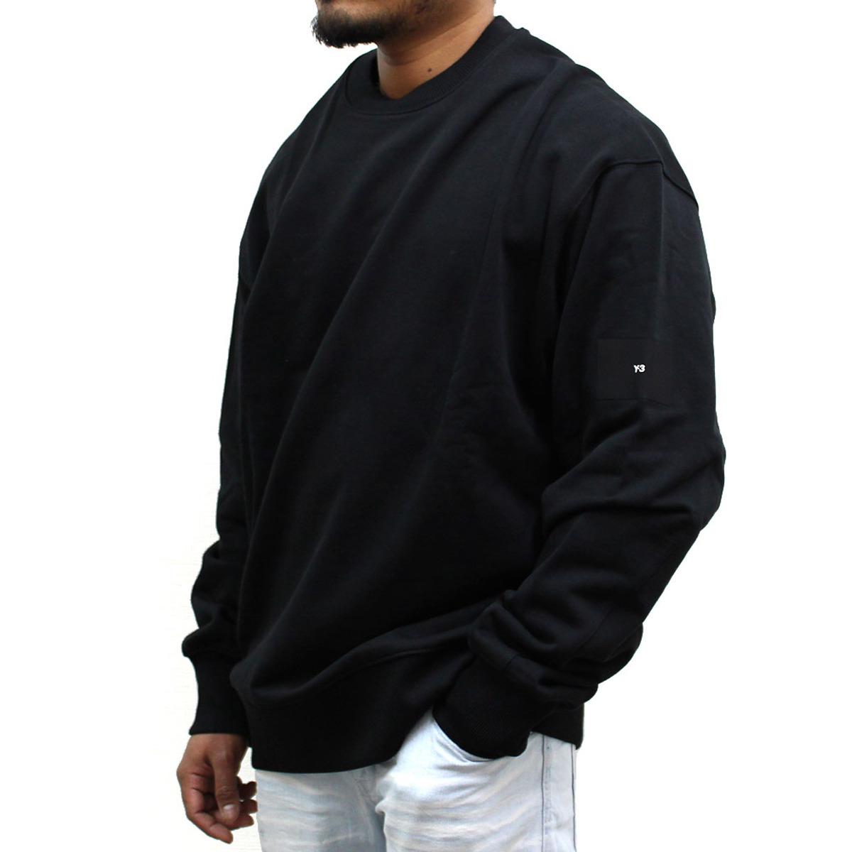 ワイスリー Y-3 スウェット トレーナー BLACK FT CREW SWEAT H44783