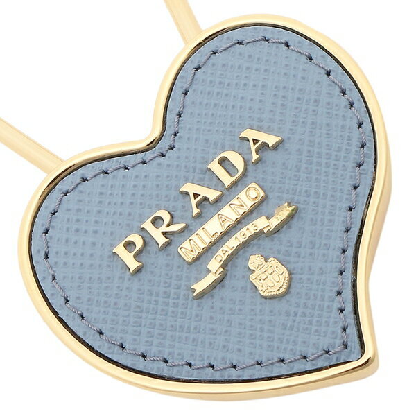 プラダ キーリング キーホルダー サフィアーノ ハート レディース