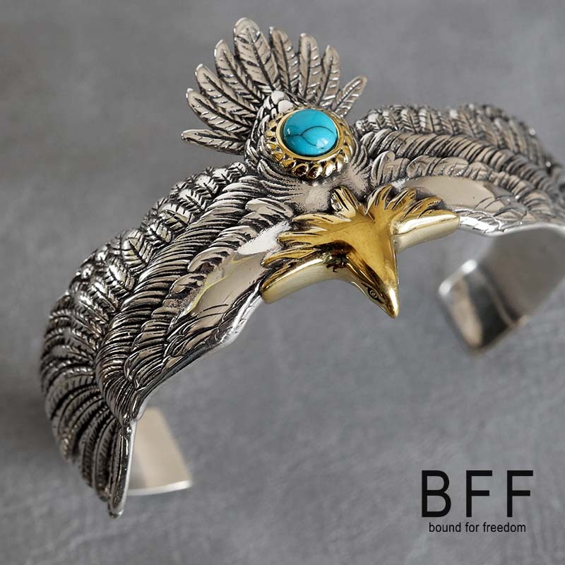 ネイティブアメリカン☆ナバホ族☆シルバー×ターコイズ☆無骨でゴツめ